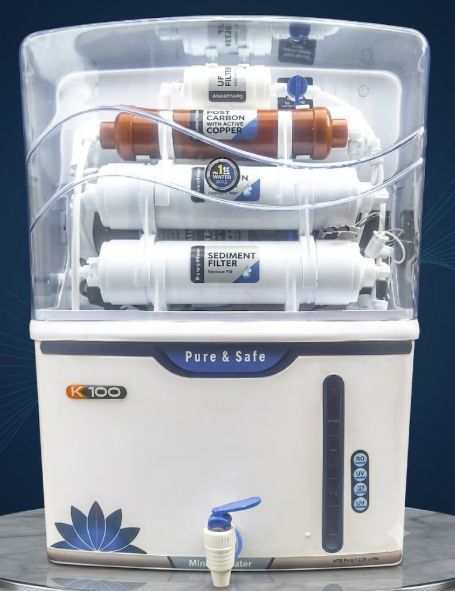 K100 Pure & Safe Active Copper Mineral RO Purifier